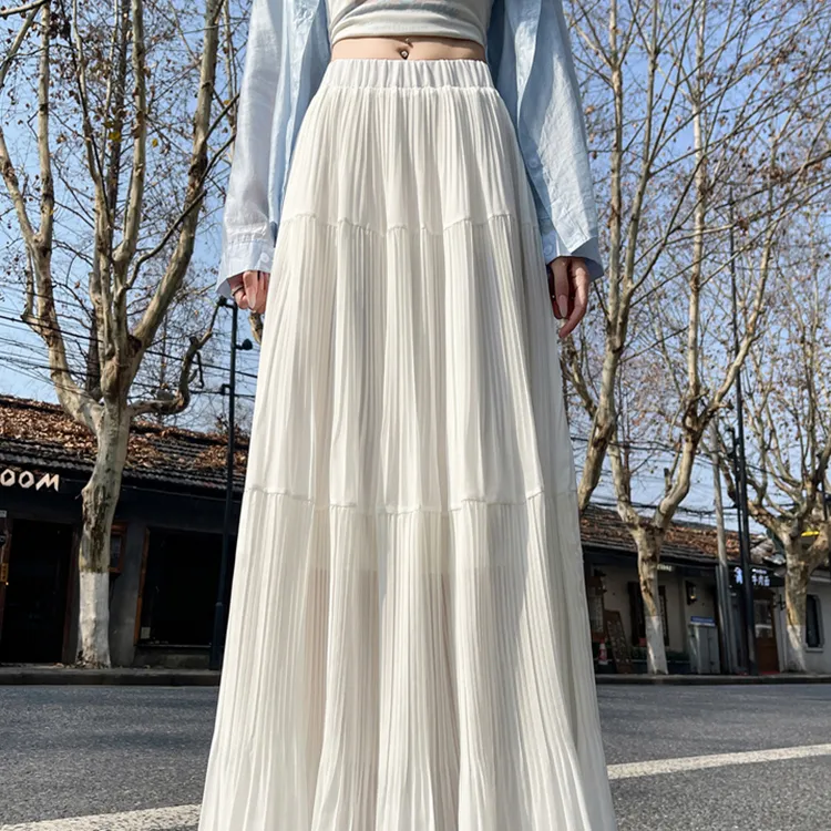 PAVEA Casual Long Skirts Women's-9