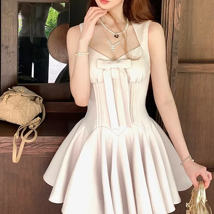 PAVEA Sleeveless Dresses Women's-4