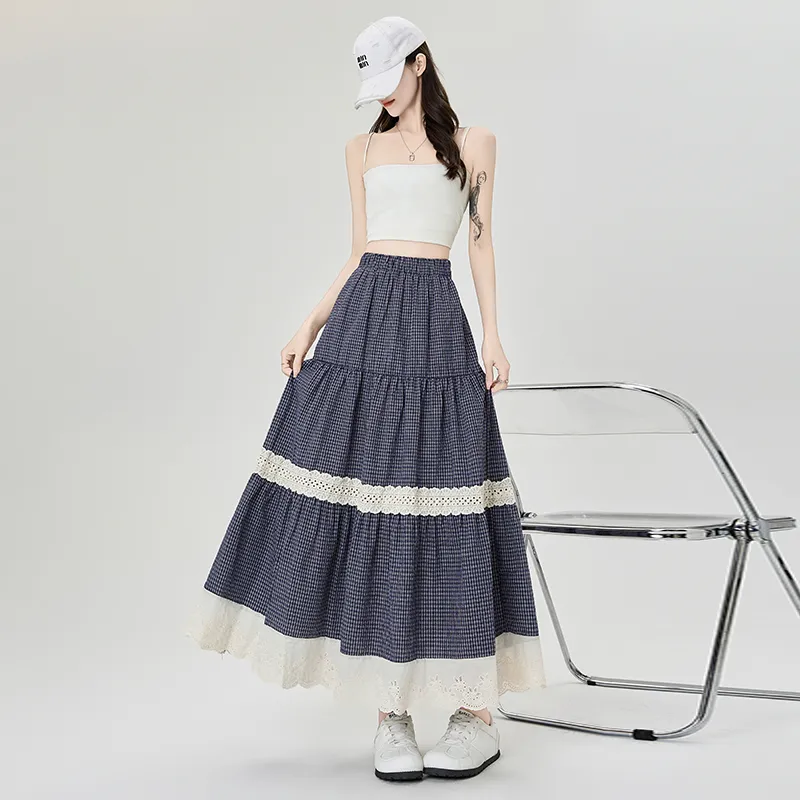 PAVEA Casual Long Skirt Women's-17