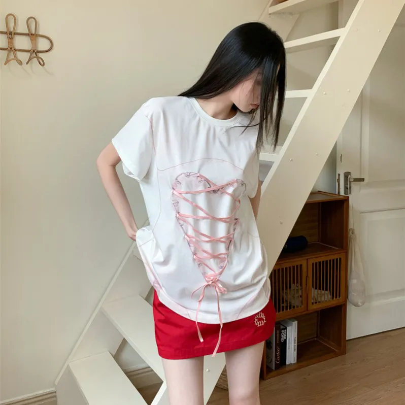 PAVEA Regular T Shirt Women's White-3
