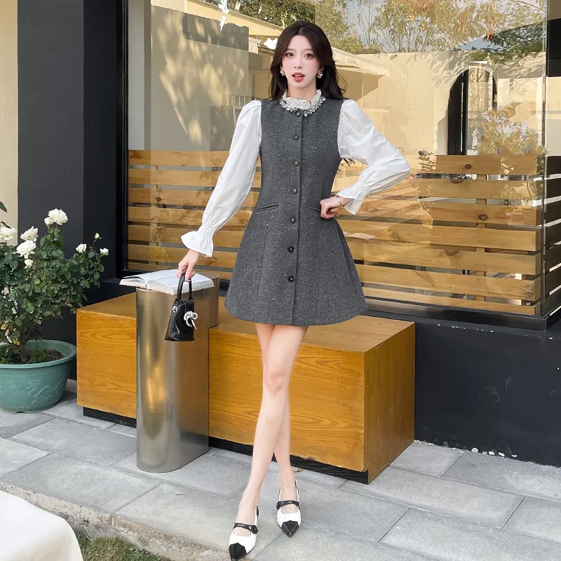PAVEA Two Piece Skirt Sets Women's-4