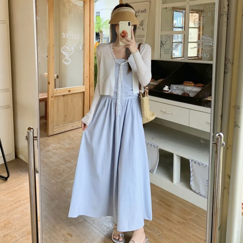 PAVEA Two Piece Skirt Sets Women's-4