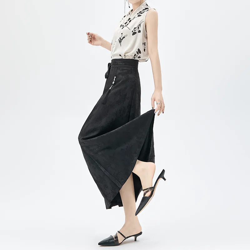 PAVEA Casual Long Skirt Women's-4