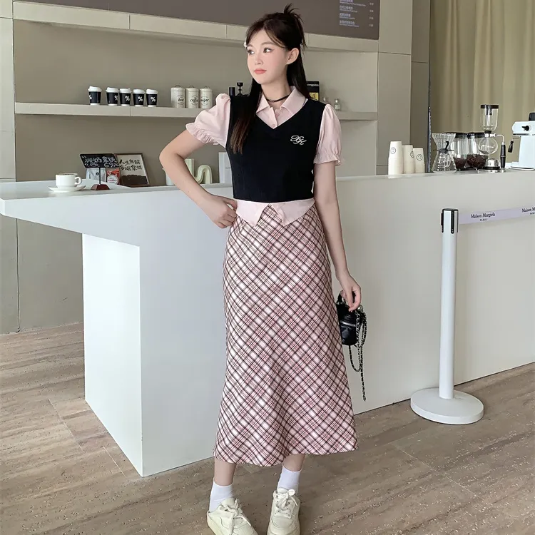 PAVEA Two Piece Skirt Sets Women's-8
