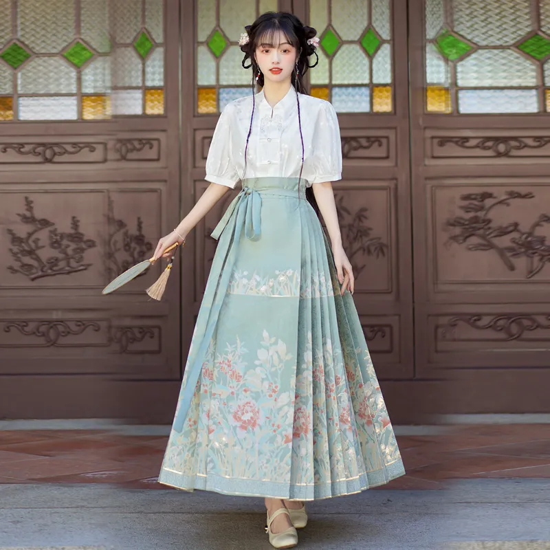 PAVEA Two Piece Skirt Sets Women's-2
