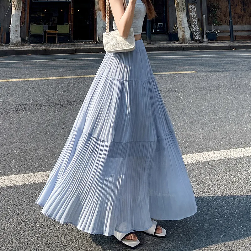 PAVEA Casual Long Skirts Women's-15