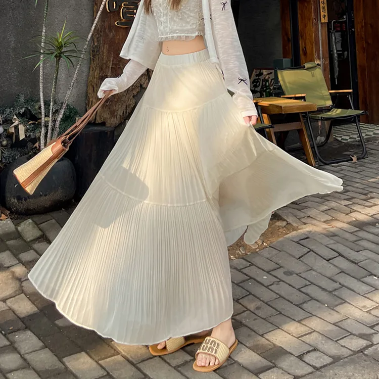 PAVEA Casual Long Skirts Women's-10