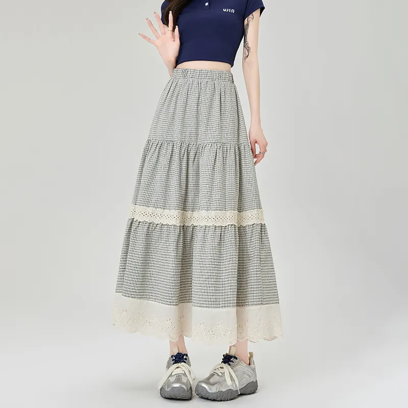 PAVEA Casual Long Skirt Women's-10