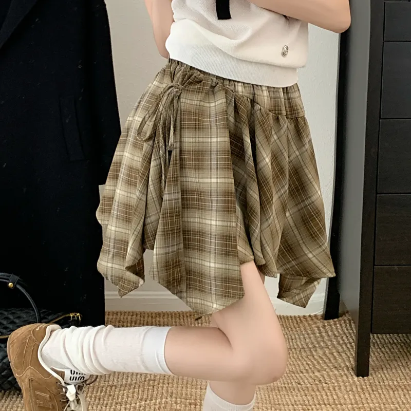 PAVEA Casual Short Skirts Women's-5