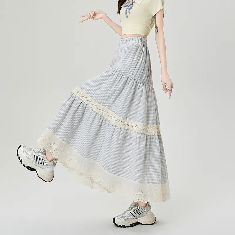 PAVEA Casual Long Skirt Women's-5