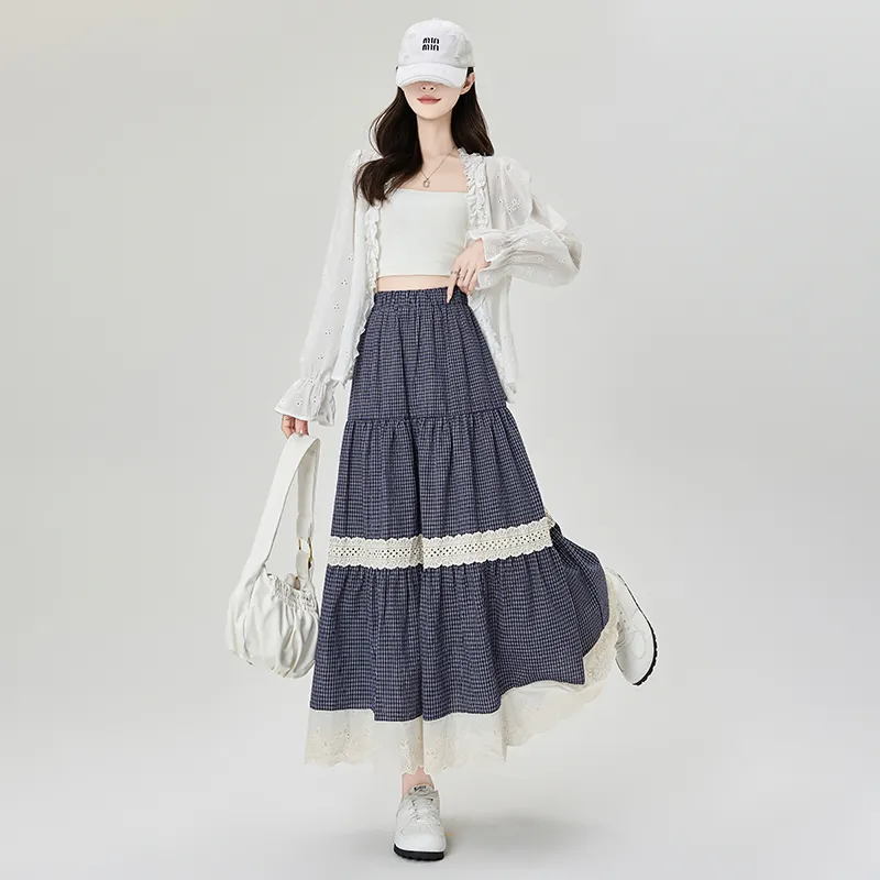 PAVEA Casual Long Skirt Women's-16