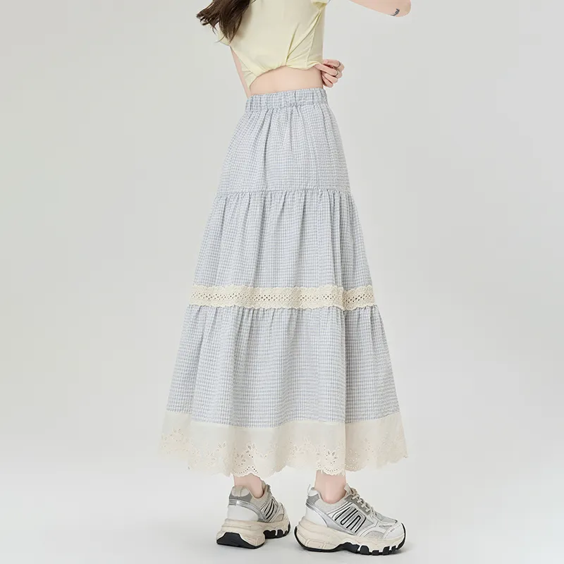 PAVEA Casual Long Skirt Women's-4
