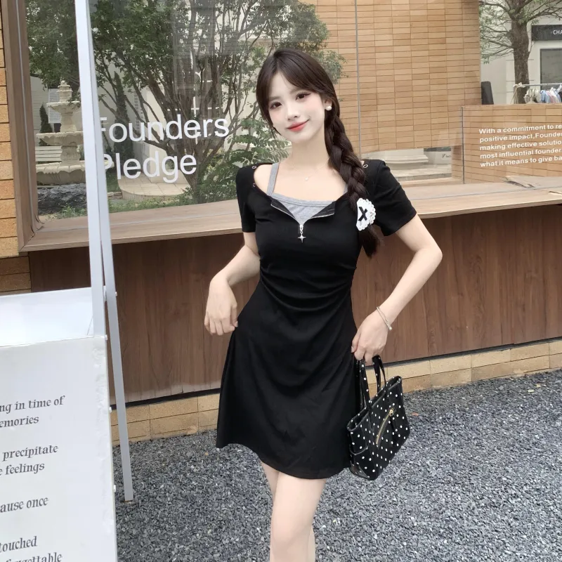 PAVEA Short Sleeved Dress Women's-1