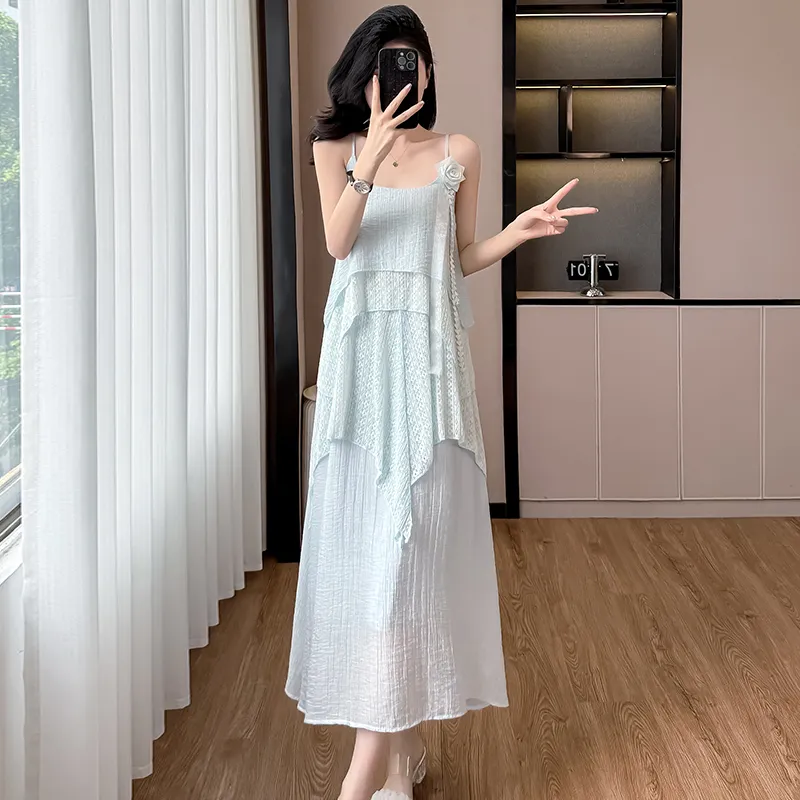 PAVEA Slip Dresses Women's-7