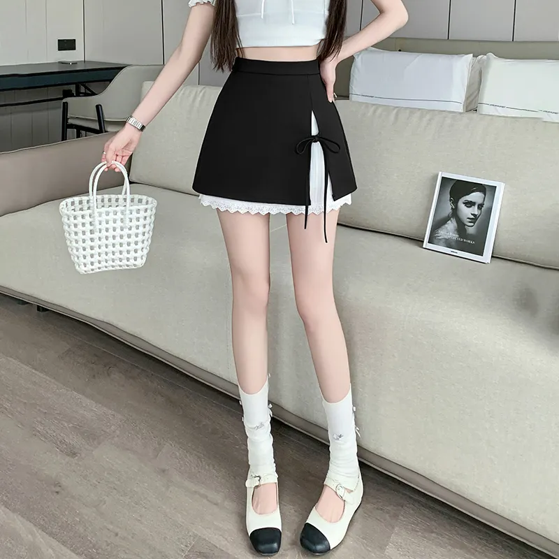 PAVEA Casual Short Skirts Women's-10