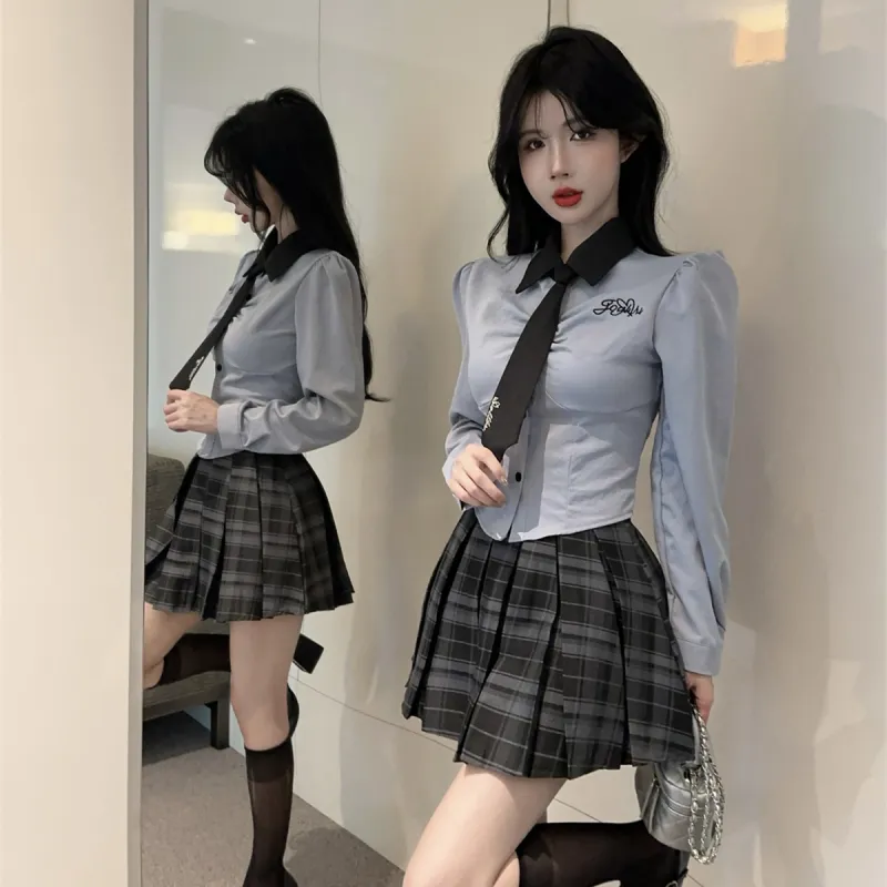 PAVEA Two Piece Skirt Sets Women's-4