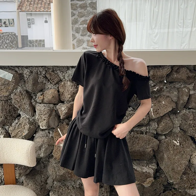PAVEA Two Piece Skirt Sets Women's-12