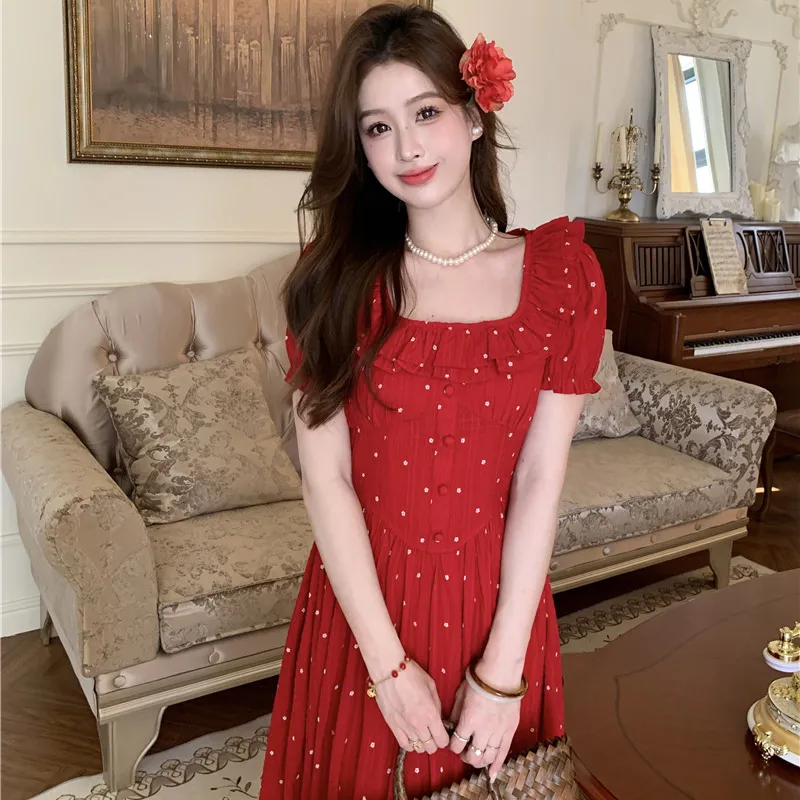 PAVEA Short Sleeved Dress Women's-5