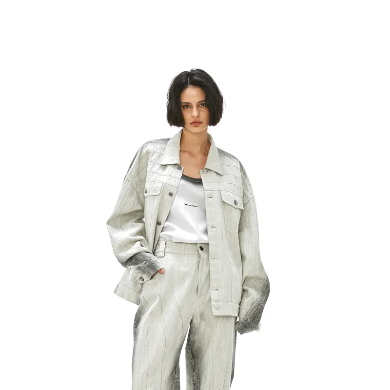 VANN VALRENCÉ Jackets & Coats Unisex Ecru-2