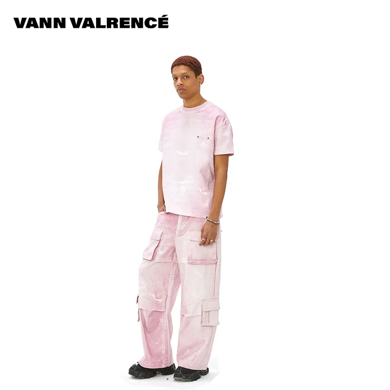 VANN VALRENCÉ T Shirts Unisex Pink-4