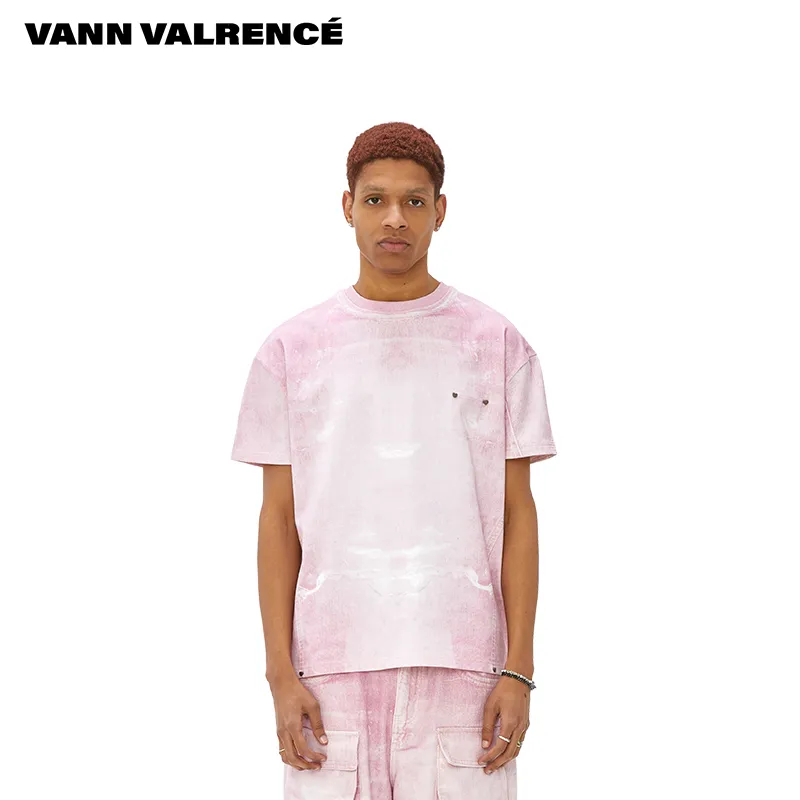 VANN VALRENCÉ T Shirts Unisex Pink-2