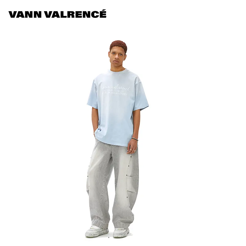 VANN VALRENCÉ Couple T Shirt Unisex-4