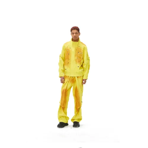 VANN VALRENCÉ Jackets Coats Unisex Yellow