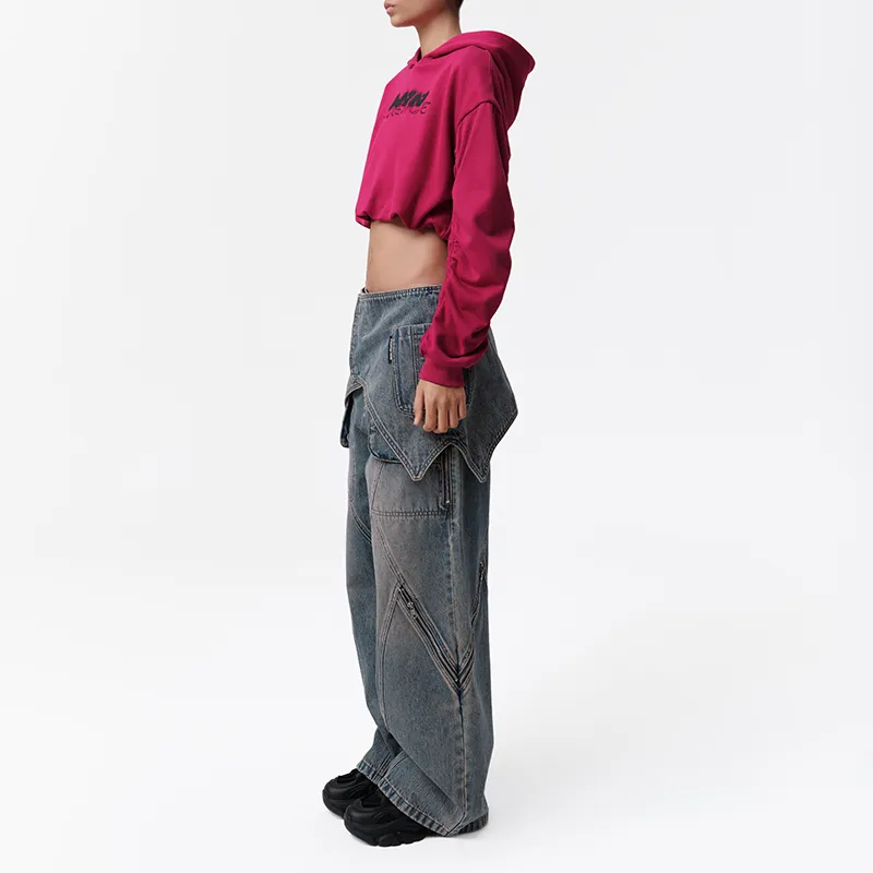 VANN VALRENCÉ Jeans Unisex Denim Blue-7