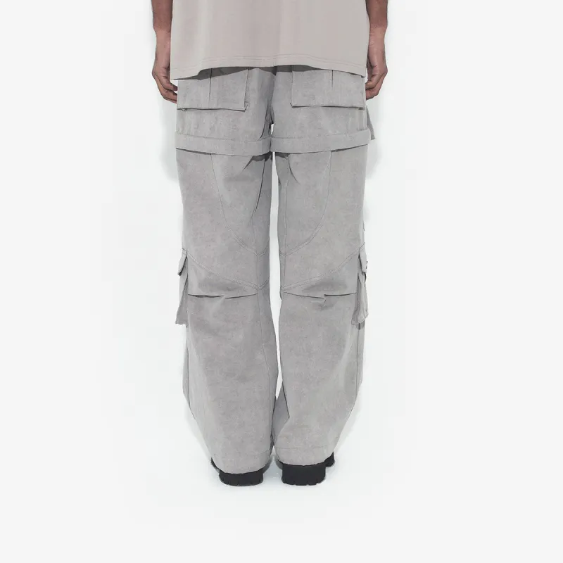 VANN VALRENCÉ Cargo Pants Unisex Mountain Lime-3