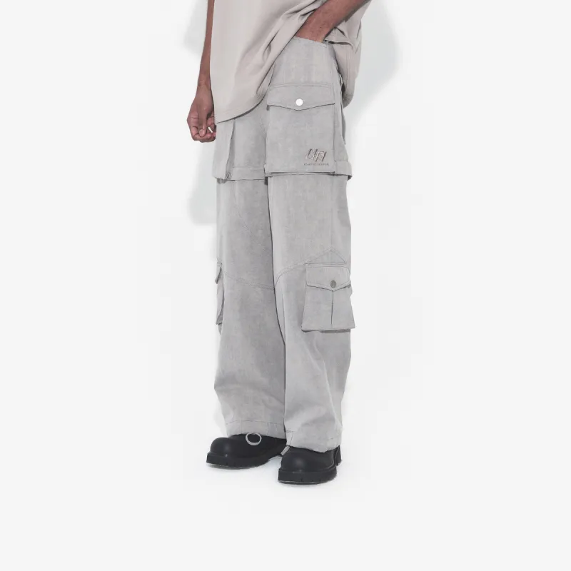 VANN VALRENCÉ Cargo Pants Unisex Mountain Lime-2