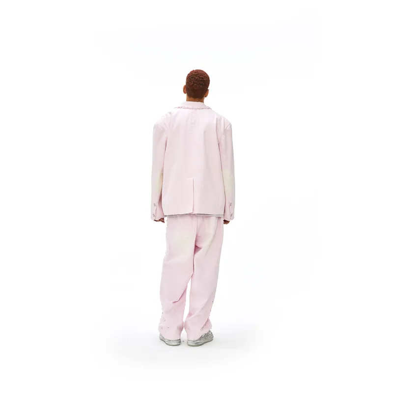 VANN VALRENCÉ Business Suit Unisex Light Pink-6