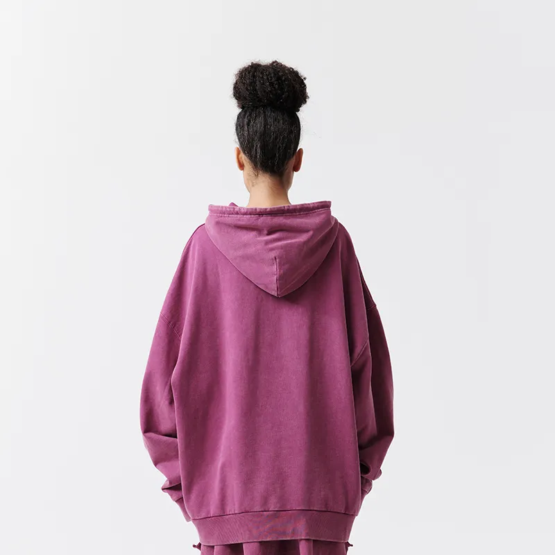 VANN VALRENCÉ Sweatshirts Unisex Berry Purple-3