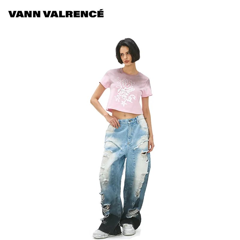 VANN VALRENCÉ T Shirts Women's Pink-2