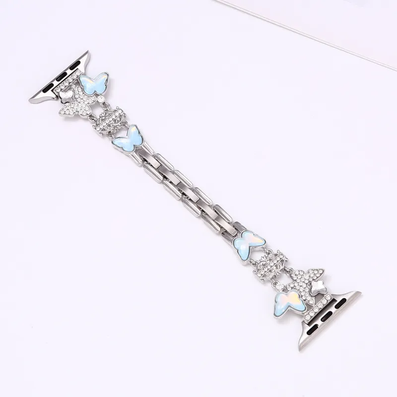 ZHENGGUANG Watch Band Apple Compatibility Metal-2