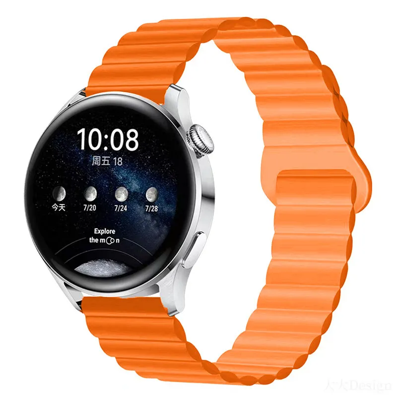 ZHENGGUANG Watch Band Huawei Compatibility Silicone Material-8