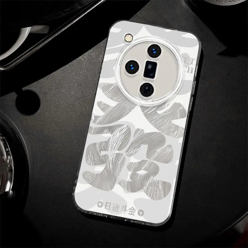 ZHENGGUANG TPU Material Fashion Creativity Phone Cases Compatibility OPPO Reno 13 Pro/12/11/Find X8/X7/X6 Minimalist-1