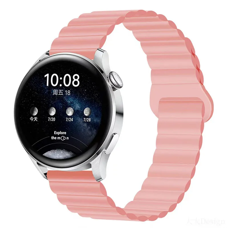 ZHENGGUANG Watch Band Huawei Compatibility Silicone Material-32