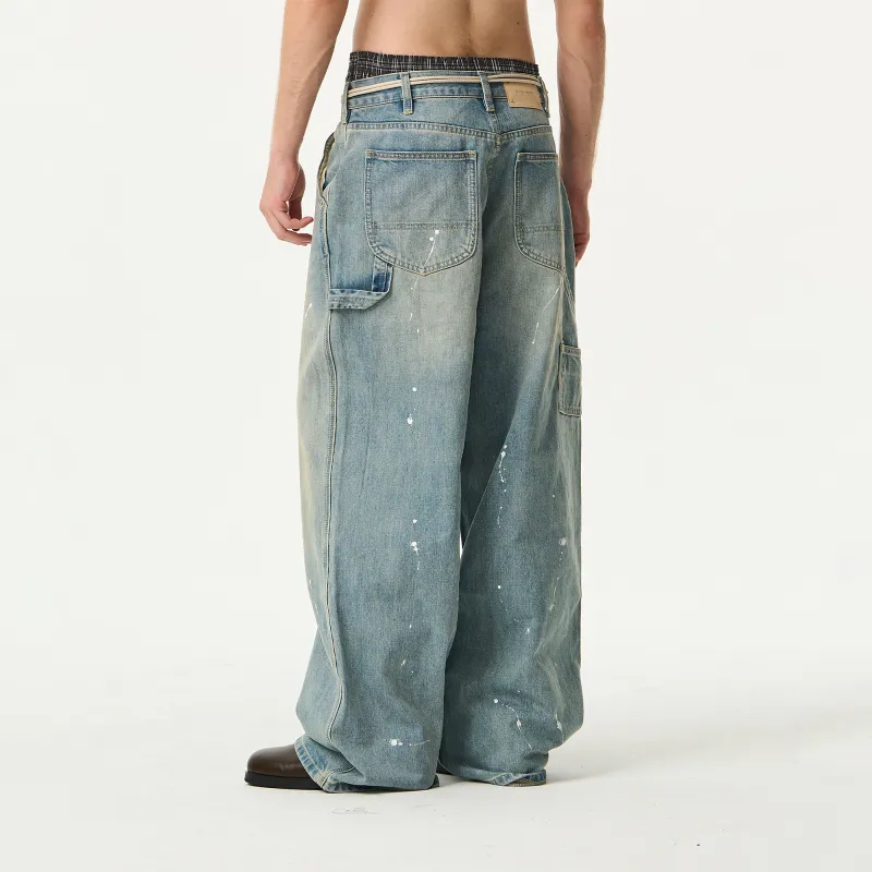 MODITEC Jeans Unisex Washed Blue-3