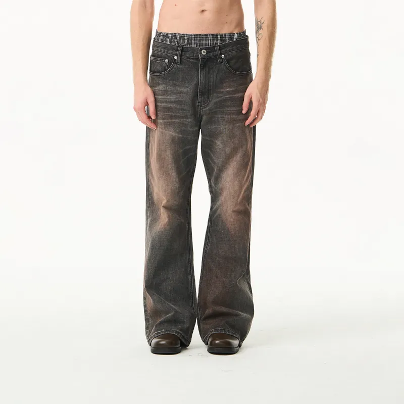 MODITEC Jeans Unisex Washed Black-2