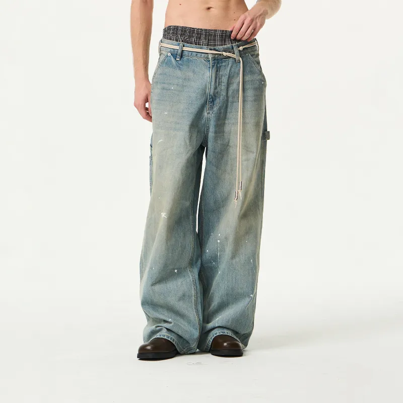MODITEC Jeans Unisex Washed Blue-2