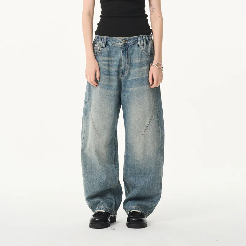 MODITEC Jeans Unisex Washed Blue-2