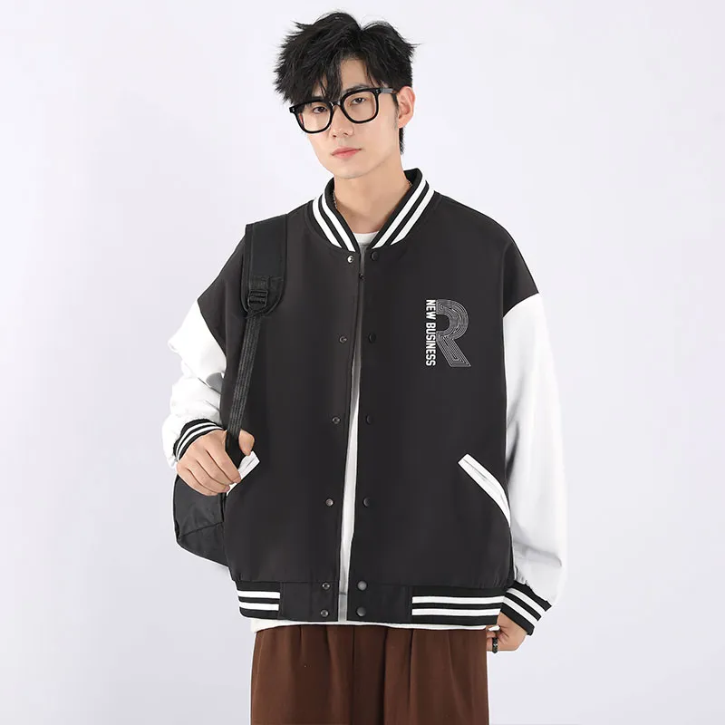 New Business Origin Baseball Jacket Unisex-2