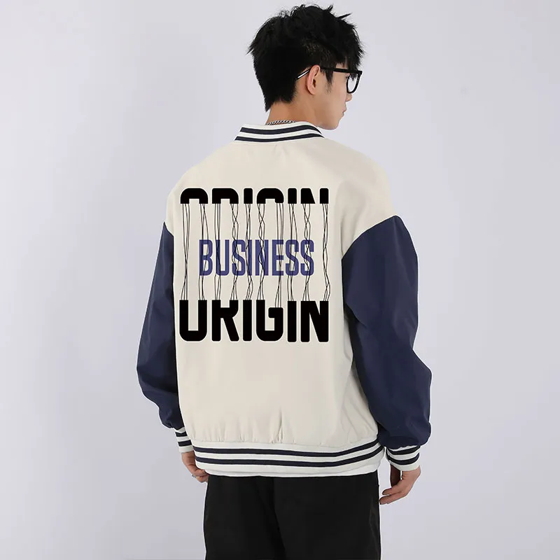 New Business Origin Baseball Jacket Unisex-7
