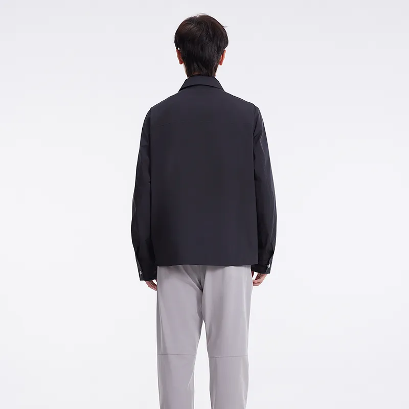 Metersbonwe Jackets & Coats Men's Caviar Black-0