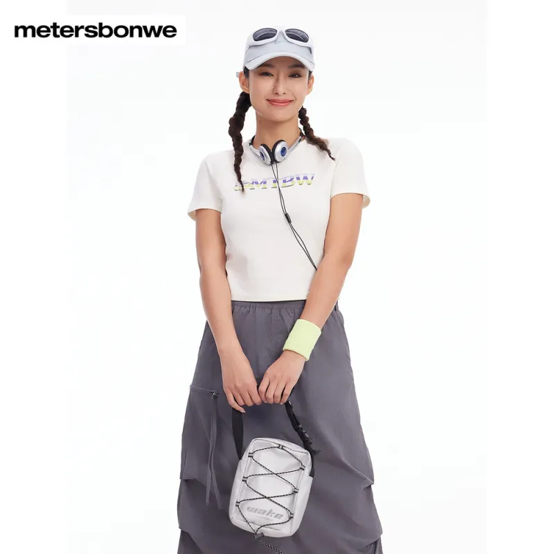 Metersbonwe Regular T Shirt Women's-2