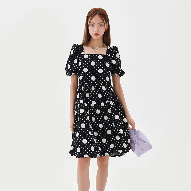 Metersbonwe Short Sleeved Dress Women's-6