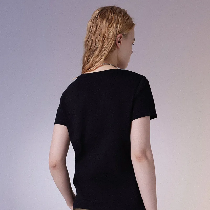 Metersbonwe T Shirts Women's-15