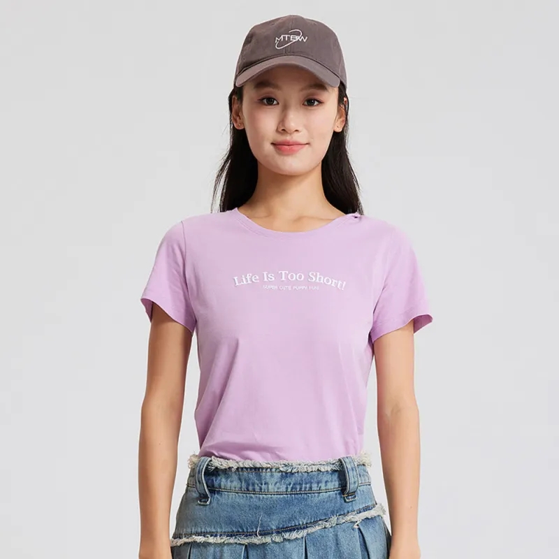 Metersbonwe T Shirts Women's-11
