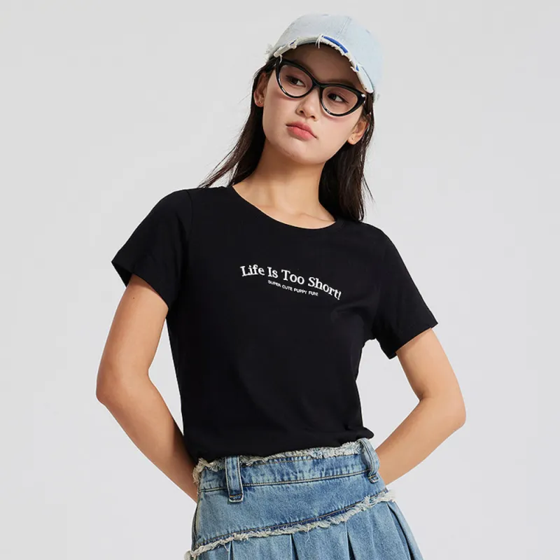 Metersbonwe T Shirts Women's-14