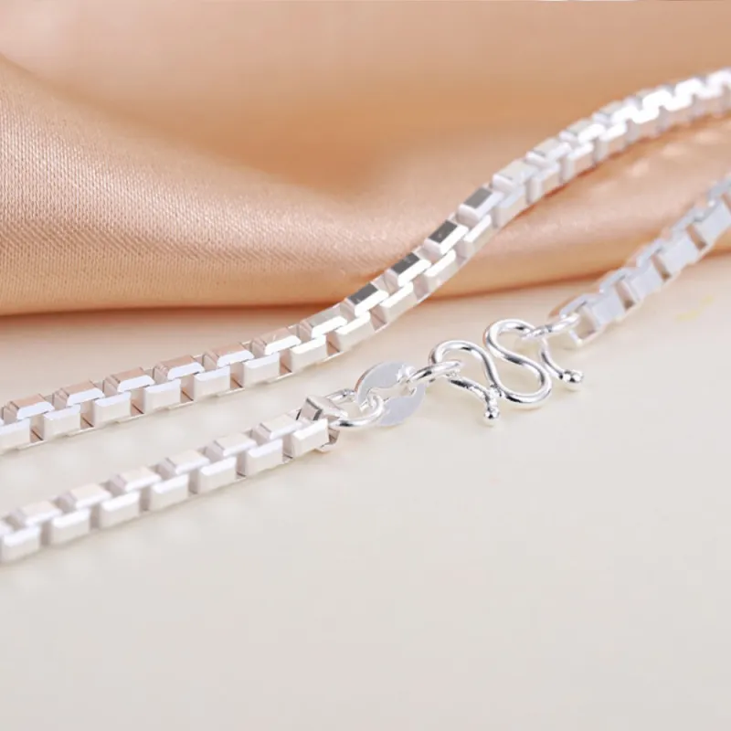 NUSQ Sterling Silver Necklaces Men's-3